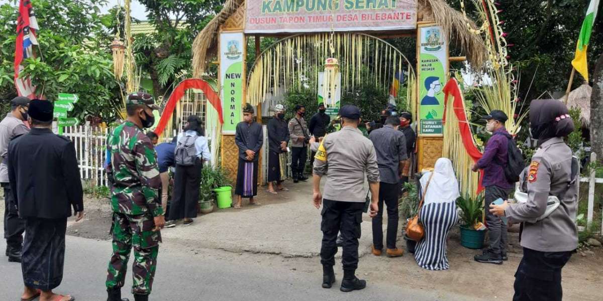 Hari Pertama Penilaian, Tim Penilai Lomba Kampung Sehat Tingkat Provinsi Kunjungi Dua Desa Di Lombok Tengah NTB