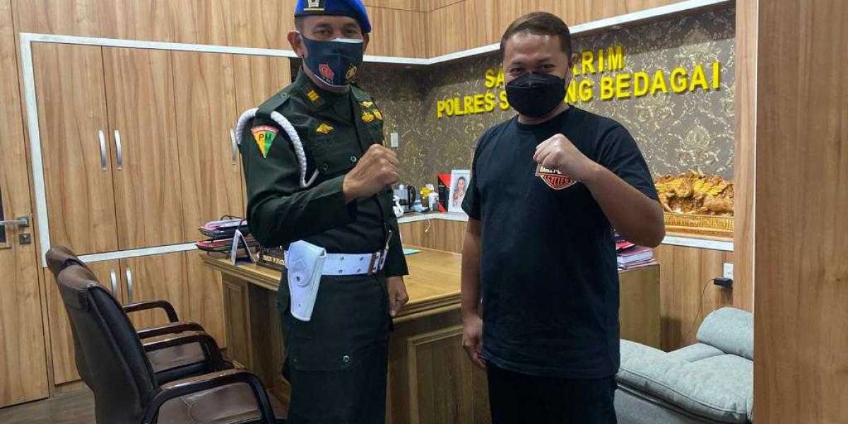 Kasat Reskrim Polres Sergai Terima Kunjungan Dansubdenpom TNI AD