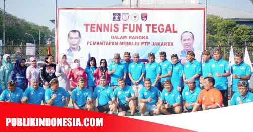Kemenkumham Jateng Gelar Tennis Fun, Mantapkan Persiapan Turnamen PTP - Publik Indonesia